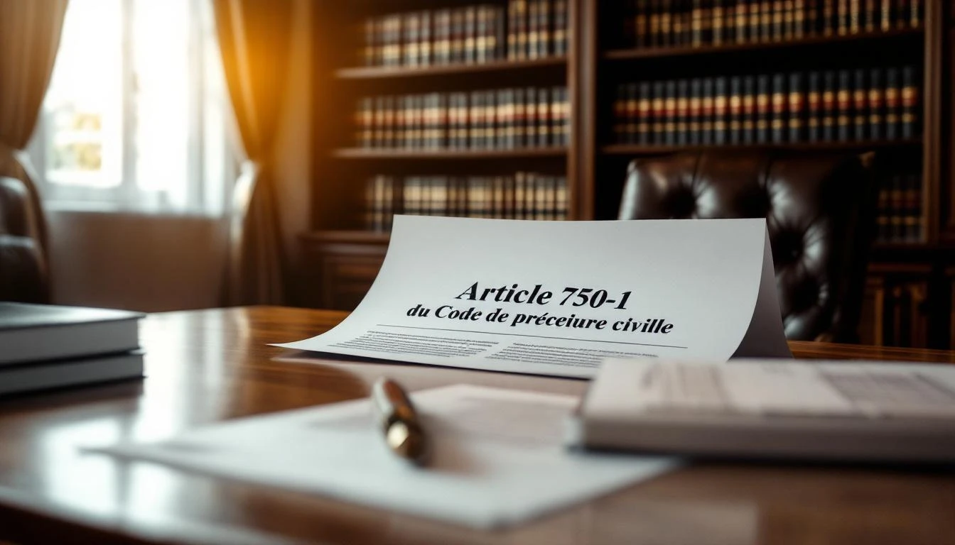 Article 750-1 du Code de procédure civile expliqué aux professionnels
